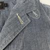 RRL Indigo Pin Check Cotton Lorient Sport Coat Jacket M IndigoUsed