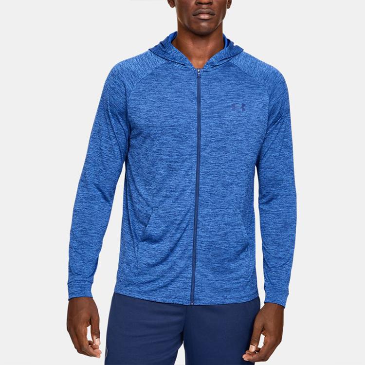 Under Armour Bluza sportowa z kapturem Tech 2.0 Męska Odzież wierzchnia Amerykański Niebieski 1354028-449