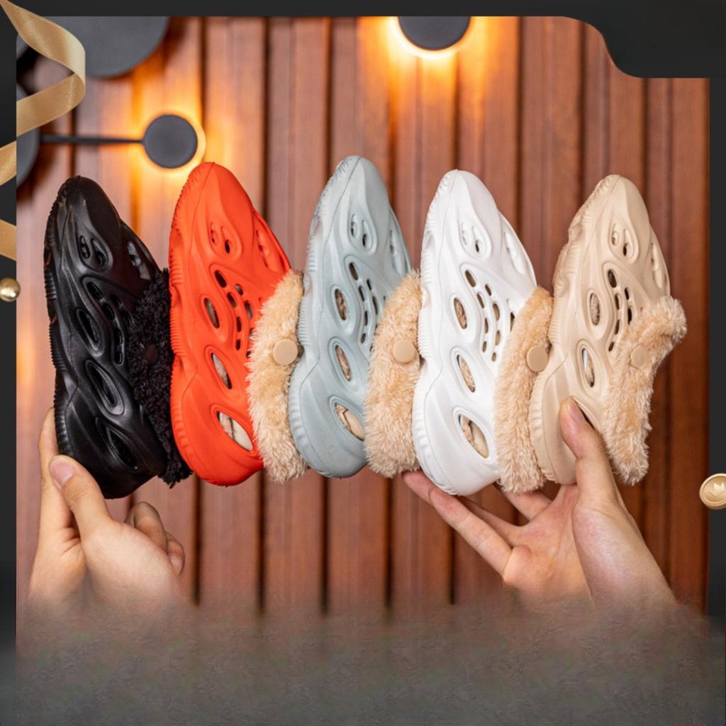 Thick Soled, Men's and Women's, Children's Cotton Shoes, Baby Shoes, Warm, Hairy Shoes, Plush, Thickened, Warm Shoes