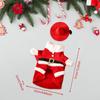 Christmas Porch Goose Outfit Cute Yard Decoration for Lawn Outside Garden