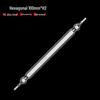 Hexagonal Double-Ended Magnetic Screwdriver Bit Set