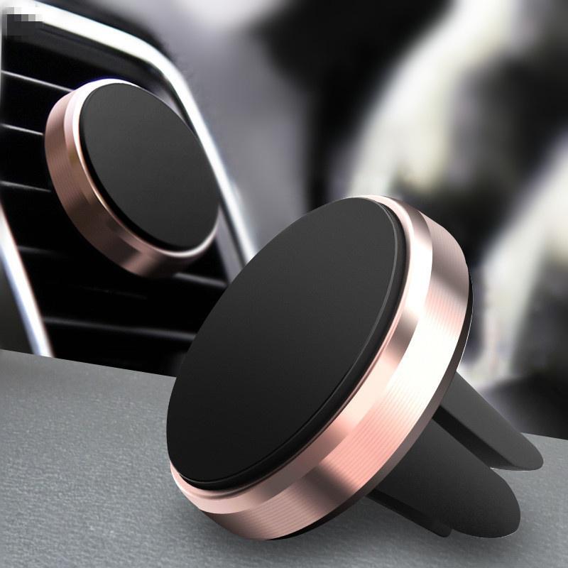 

Универсальный мини-держатель для телефона в машину, вращающийся на 360 градусов, магнитный держатель для мобильного телефона в вентиляционную решетку