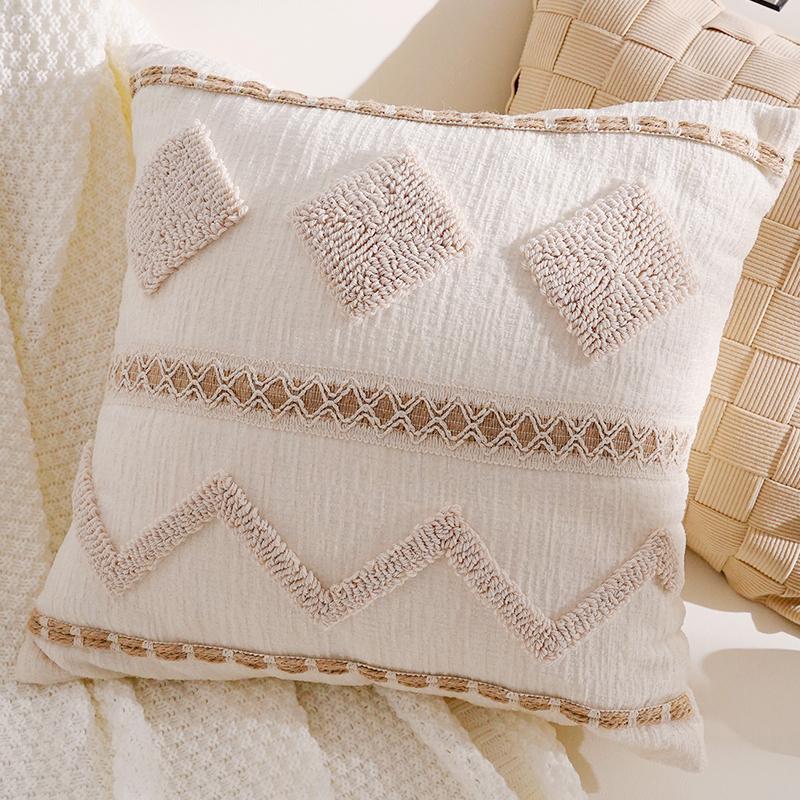 Retro LuxuryThrow Pillow Covers for Living Room Sofa Decorative Cushion Cases Bedside Pillow Covers Throw Pillow Cover