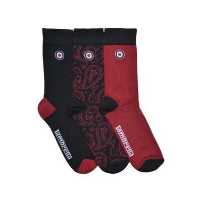 Mens Paisley Socks (Pack of 3)