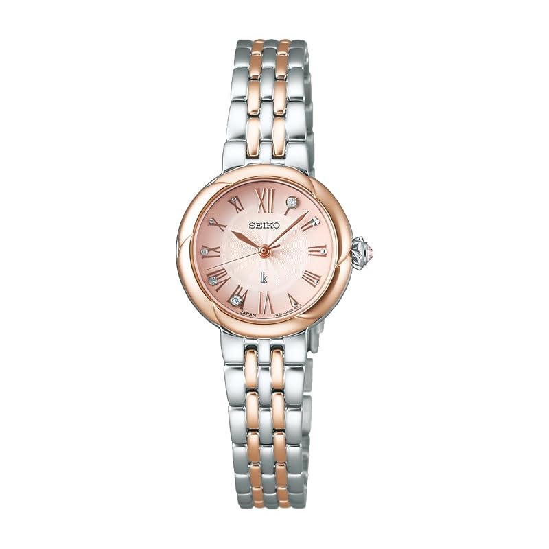 

[Seiko Watch] watch Rukia LUKIA Grow SSWA006 ladies silver & pink gold