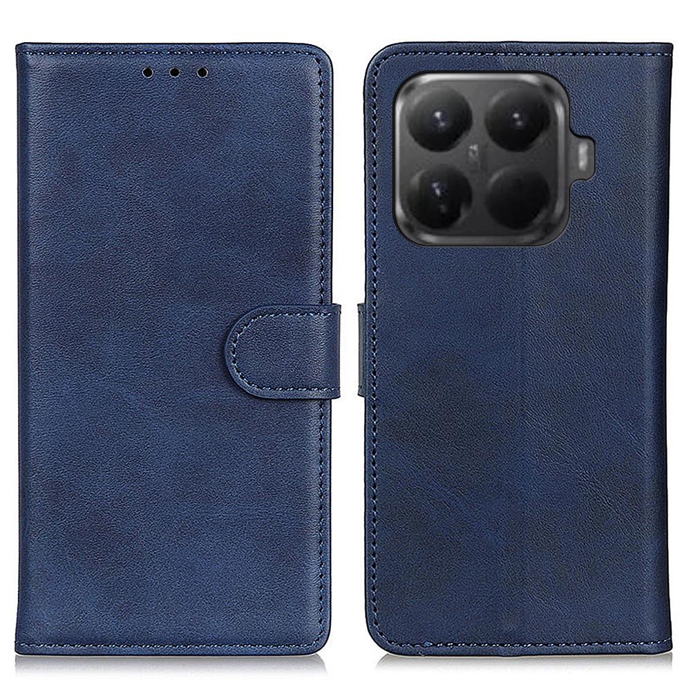 For Xiaomi 15T Pro Case Cowhide Texture Leather Wallet Stand Phone Cover