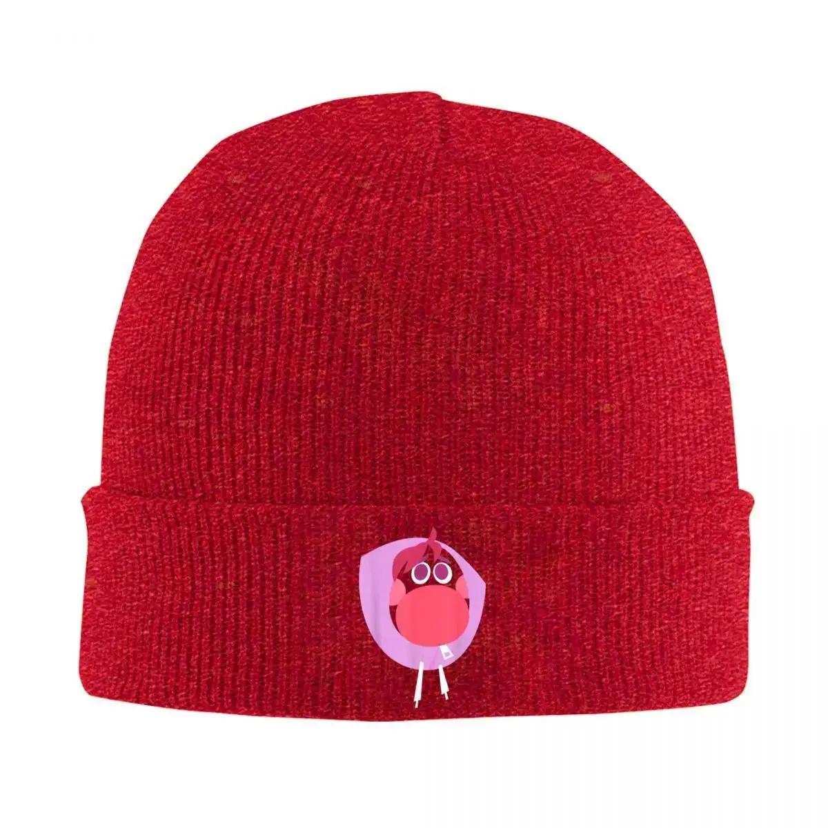 New Inside Out EmbarrassUnisext Big Face Knit Hat Beanies Winter Hat Warm Acrylic Hip Hop Cartoon Anime Cap Unisex Women Gifts