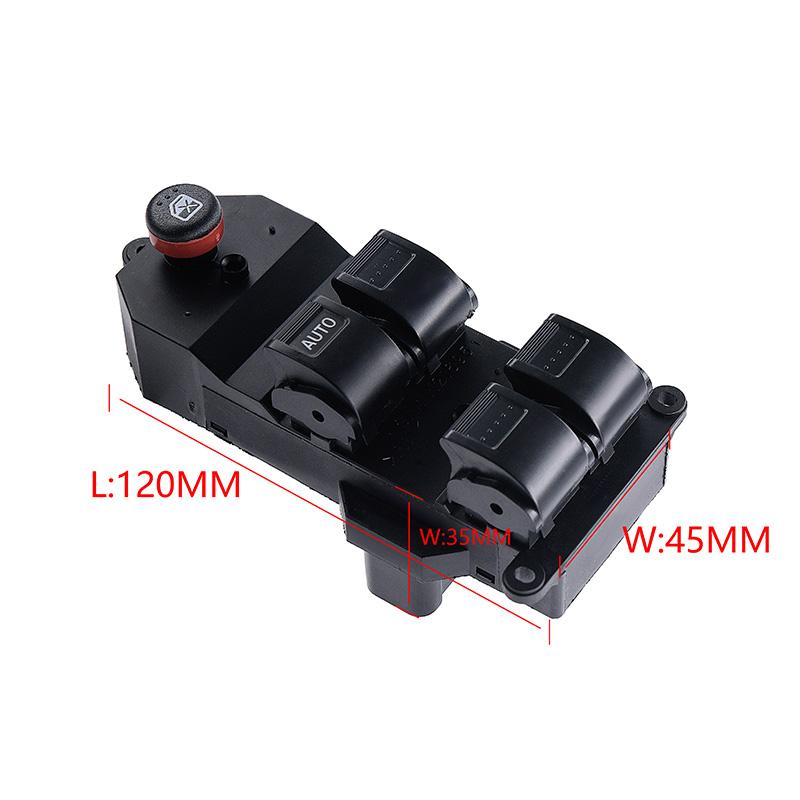 35750-S5A-A02ZA 35750S5AA02ZA Electric Power Master Window Lifter Switch Panel Regulator Button for Honda Civic CR-V 2001-2005