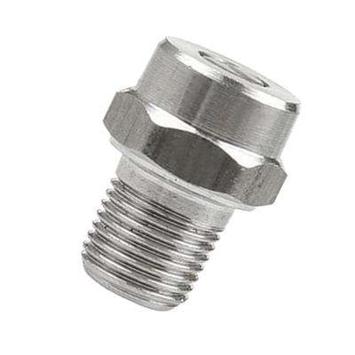 High Pressure Jet Spray Nozzle Stainless Steel Washer Nozzle Tips Fan Pattern for Driveway Cleaning
