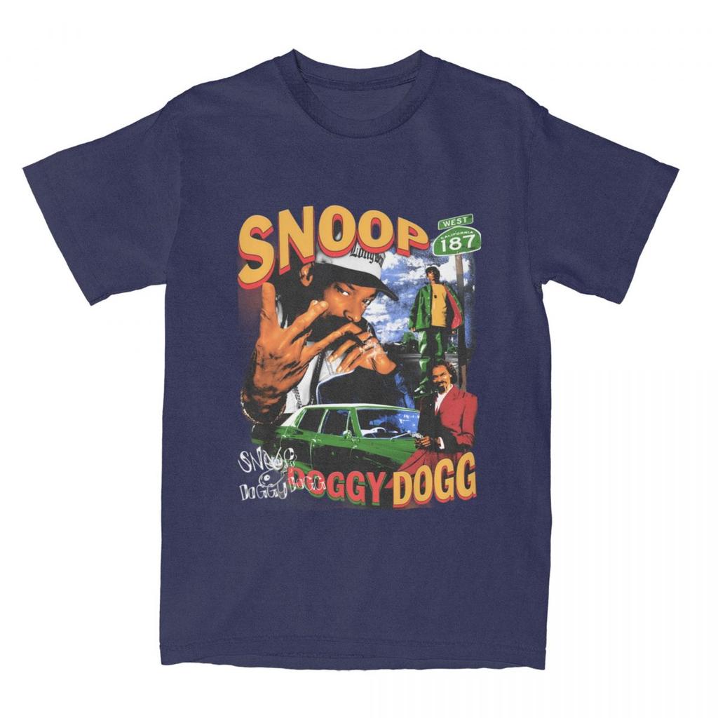 Snoop Dogg Vintage Bootleg T Shirt For Fan Snoop Doggy S Retro Rap Hip Hop Apparel Fashion Tees TShirts Cotton Clothes