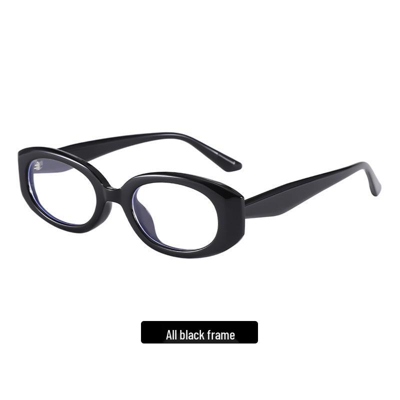 Retro Cat Eye Glasses with Wood Grain, Anti-Blue Light, Prescription Ready, for Women, Fits Square and Round Faces