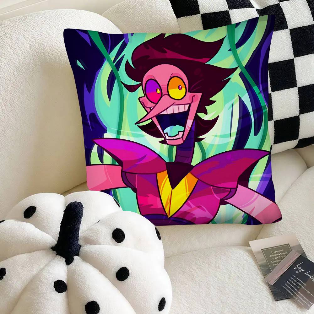 Game DDeltarune Spamton Pillow Case Fashion Square Pillowcase Bedroom Sofa Room Ins Decoration Leisure