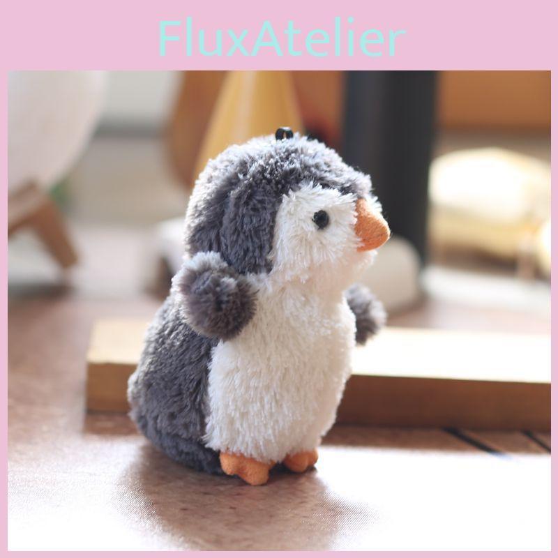 Plush Stuffed Penguin Animal Keychain Backpack Decor Pp Cotton Gift Teens For