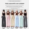 MJ STYLE Women's Flowy Wide-Leg Casual Pants