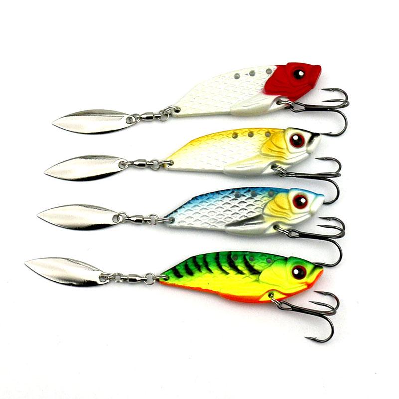 Hengjia 20 г/6 см металлическая рыболовная приманка VIB — фото 3