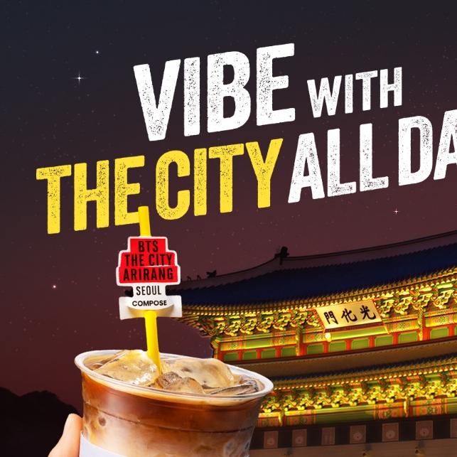 [Sada 2+2] Oficiální držák na hrnek BTS V x Compose Coffee - Limitovaná edice Exkluzivní zboží z Koreje pro ARMY