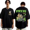 Limited Rapper Feid Ferxxo T Shirt No Le Temas A La Oscuridad Funny Graphic Tee Shirt Men's Fashion Cotton Oversized T-shirt ...