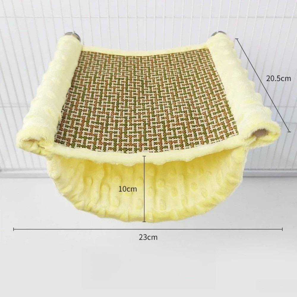 New Summer Parrot Hammock Breathable Hanging Type Pet Bird Cage Swing Double-layered Budgie Hammock Cage Decor