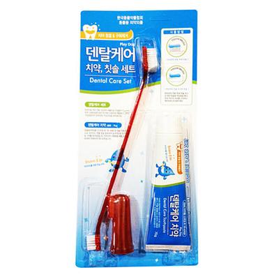 Set de Cepillo de Dientes y Pasta Dental Playdog para el Cuidado Dental