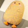 Dinosaur Husky Duck Pig Long Plush Toy Back Cushion Cartoon Stuffed Gift Doll