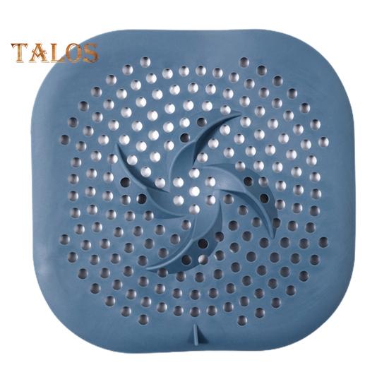 Raccogli-capelli in silicone per scarico doccia, resistente, protezione per scarico per bagno, cucina, lavanderia, facile da pulire, design antiscivolo, accessorio per doccia.