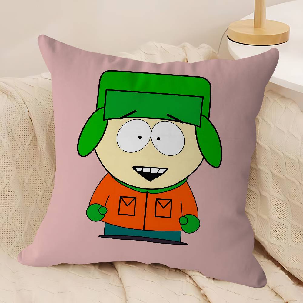 

South Park K-Kyle Broflovski Pillowcases Home Bedding Decorative Pillow Cover Wedding Super Soft Pillow Case 12x12Inch