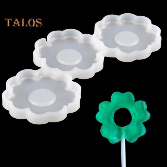 Forma na lízátko Food Grade Multifunkční DIY Užitečná delikátní silikonová dortová cookie do kuchyně