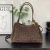 New Style Woven Parachute Bucket Bag Fashionable High-end Large-capacity Portable Underarm