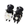 Épingle à cheveux Fleur de Camélia Tempérament Résine Accessoires pour Cheveux Femmes Petites Pinces Solides Couleurs Unies