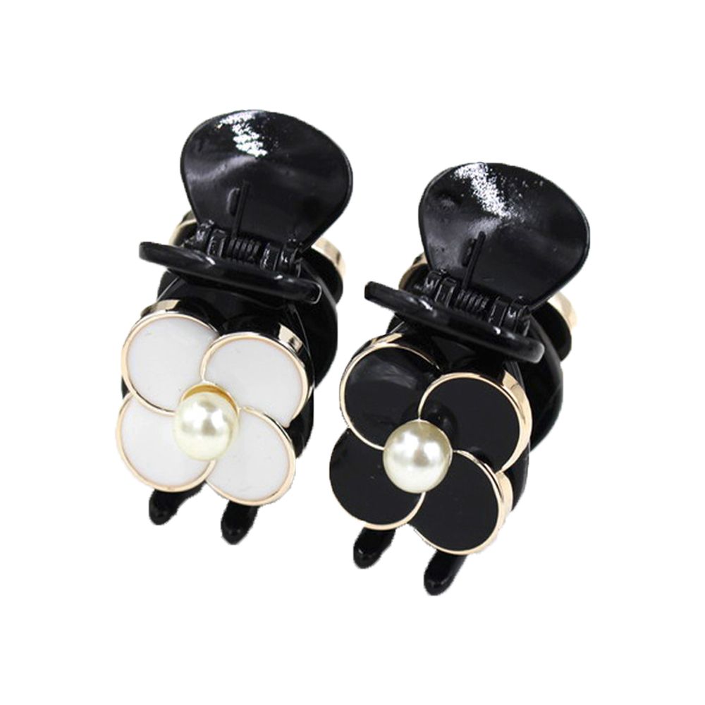 Wear Girls Bangs Clip Camellia Flower Hairpin Small Grip Clips Solid Colors Women Hair Accessories