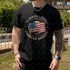 Always Loved Forever Missed Graphic Tops Retro Independence Day Cotton TShirt Patriotic Declaration Mens Clothing Camisetas