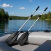 2 Pieces Two-Section Boat Paddle Portable Oar Anti-Slip for Dinghies