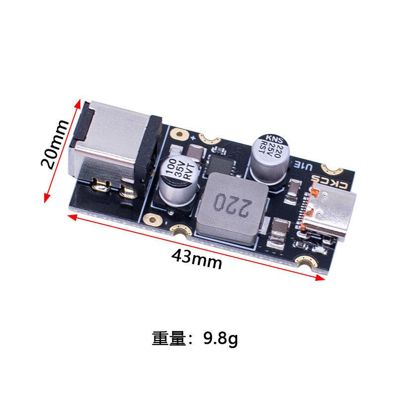 QC4.0 QC3.0 Type-C USB PD65W Fast Charging Adapter Module DC8-32V 3.25A 65W Step Down Module SCP/FCP/PD