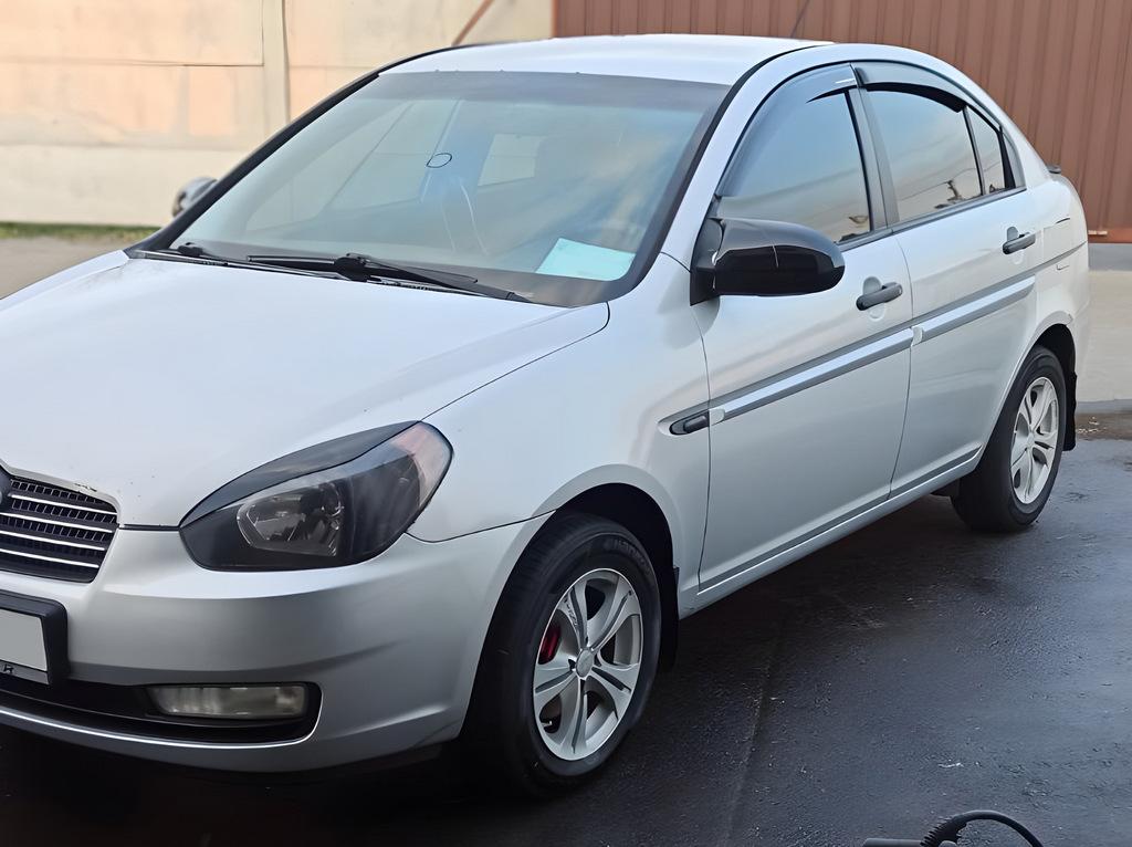 

Накладки на дзеркала BMW-style (2 шт) для Hyundai Accent 2006-2010 рр.