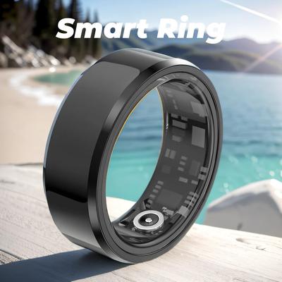 New Smart Ring 2024 Health Detection Heart Rate Blood Oxygen Sleep Recording Sports Tracker 5ATM IP68 Waterproof For Android IOS