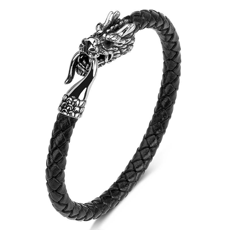 2026 Men's and Women's Delicate Dragon Steel Wire Bracelet, Totem Personality 6.0 Bracelet, Accessories