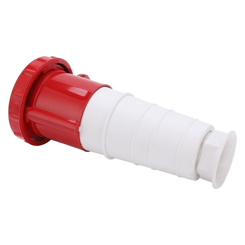 63A 4Pin Industrial Power Connector 3 Phase 4 Wires IP67 Waterproof 380 415V 3P+E