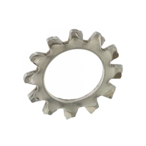 Stainless Steel/Plain Tooth Washer (External Tooth) M8 (Pack of 10)