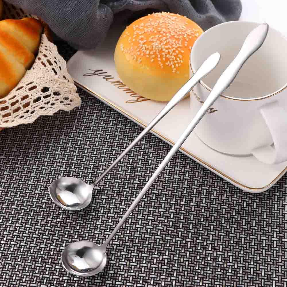 For Dessert Ice Cream Coffee Tableware Stirring Spoon Cocktail Spoon Kitchen Utensil Bartender Tool
