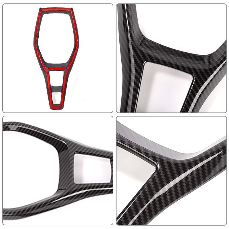 Car Gear Shift Panel Decoration Protective Cover For Chevy Camaro 2017 Up Car Interior Accessories