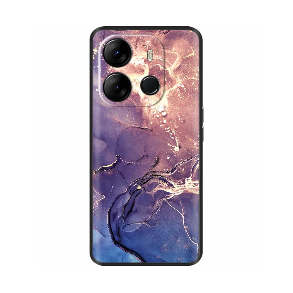Für Spark Go 2023 Hülle Weiche Schwarze Silikon-Stoßstangenabdeckung Für Tecno Spark Go 2023 BF7n Abdeckung Capa Protect Handyhülle Etui