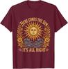 Here Come The Sun Retro Vintage Style T-Shirt