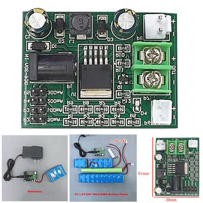 1.2~24V 2.4 3.6 12V Ni-Cd Ni-Mh Nicd Baterie Nabíjecí Modul Nabíjecí Deska