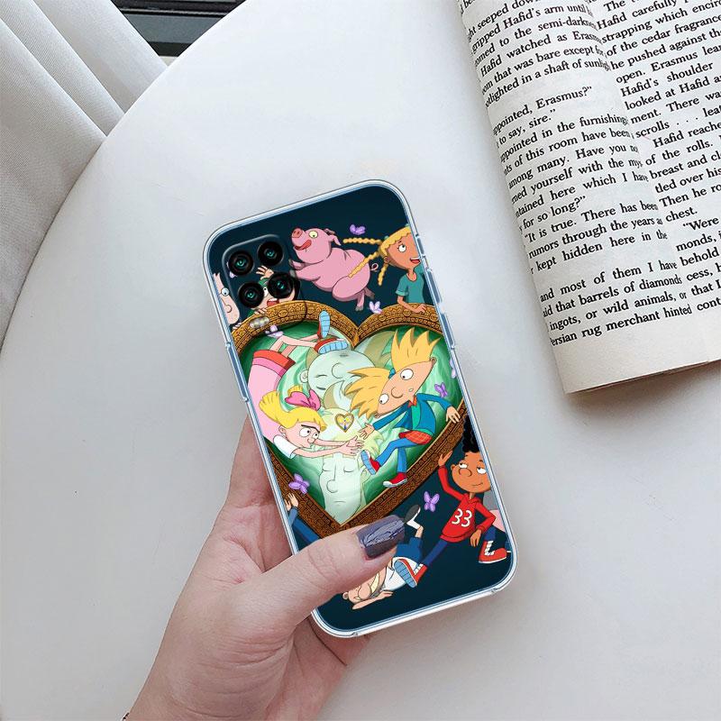 S-Special Hey A-Arnold Transparente Handyhülle für Motorola Moto E22I E22S E22 E32 E40 E7 E7I G Plus Power Play Stylus G22 G14