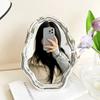 Creative Cosmetic Mirror Irregular Shape Living Room Table Decoration Cute Cloud Cosmetic Mirror Indoor Aesthetic Decoration