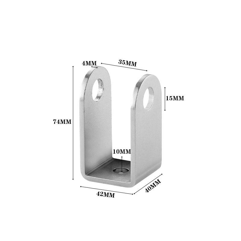 304 Stainless Steel Recessed T-Type Triangle Support Bracket with Lifting Lug