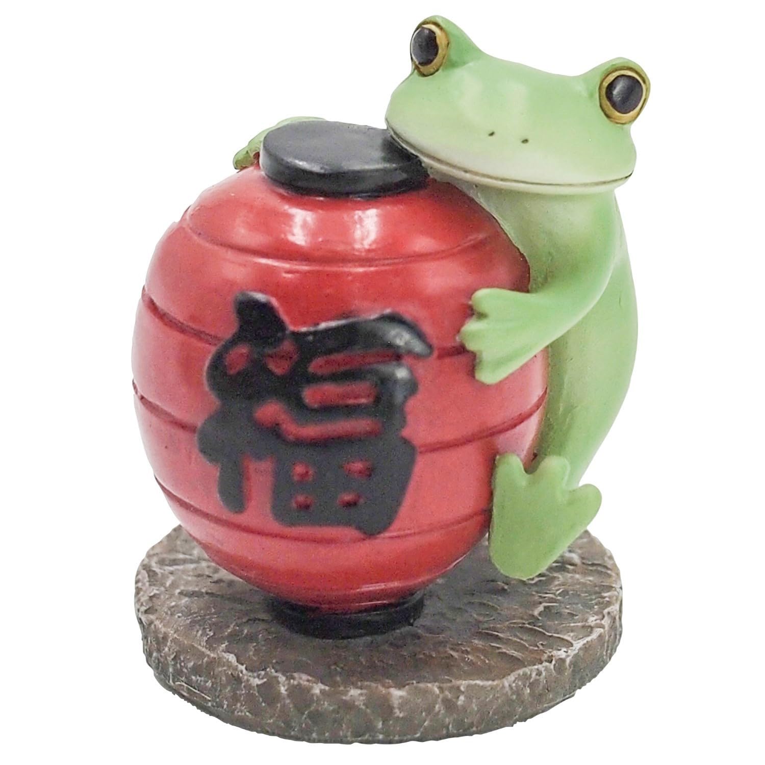 

Tea Life Daikai Copeu Mascot Frog Japanese Style Lantern Lucky cm 74501 - W3.5 D3.5 H4.5