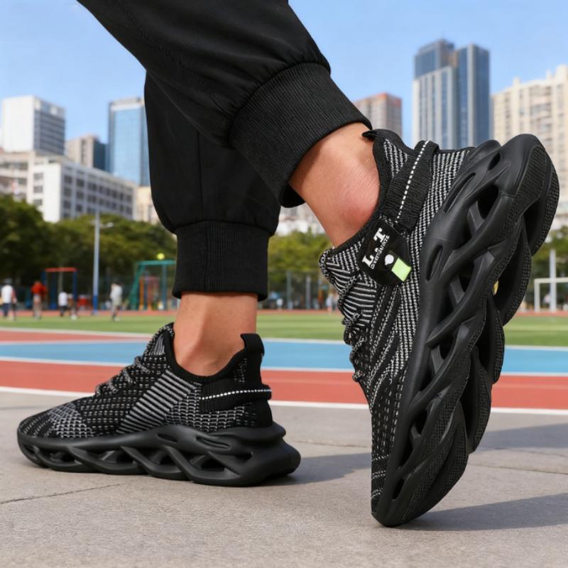 Men Summer Casual Sports Sneakers Mesh Fashion Men's Running Shoes Fashionable Avant garde Anti Slip Ultra Light Fast Drying Basketball Training