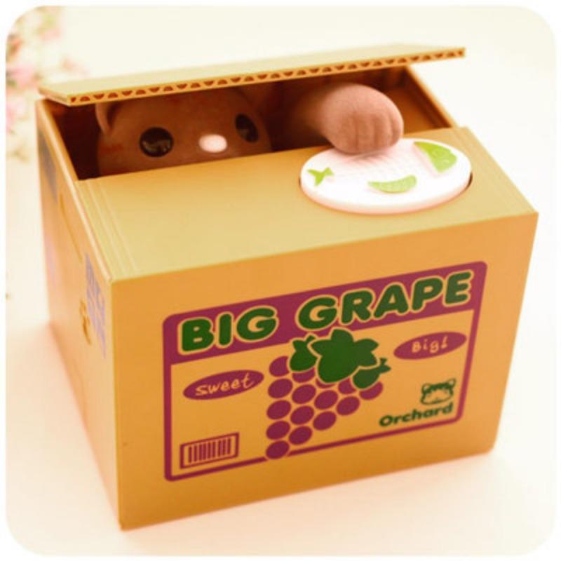 New Steal Money Cat Upgraded Version Steal Money Panda Steal Money Panda Money Box Piggy Bank Gift