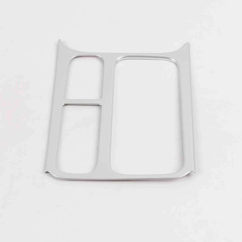 For Volkswagen VW Tiguan 2009 2010 2011 2012 2013 2014 2015 ABS Chrome Front Console Water Cup Holder Frame Cover Trims Sticker